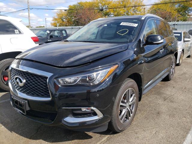 5N1DL0MM2KC509042 - 2019 INFINITI QX60 LUXE BLACK photo 2