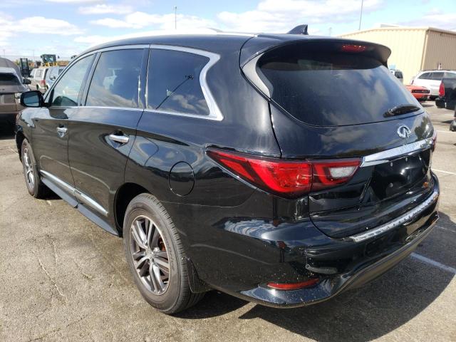 5N1DL0MM2KC509042 - 2019 INFINITI QX60 LUXE BLACK photo 3