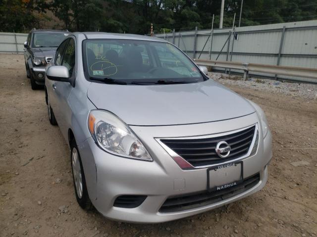 3N1CN7AP0EL876535 - 2014 NISSAN VERSA SILVER photo 9