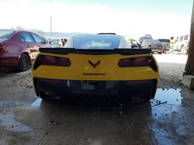 1G1YW2D79K5105462 - 2019 CHEVROLET CORVETTE G YELLOW photo 6