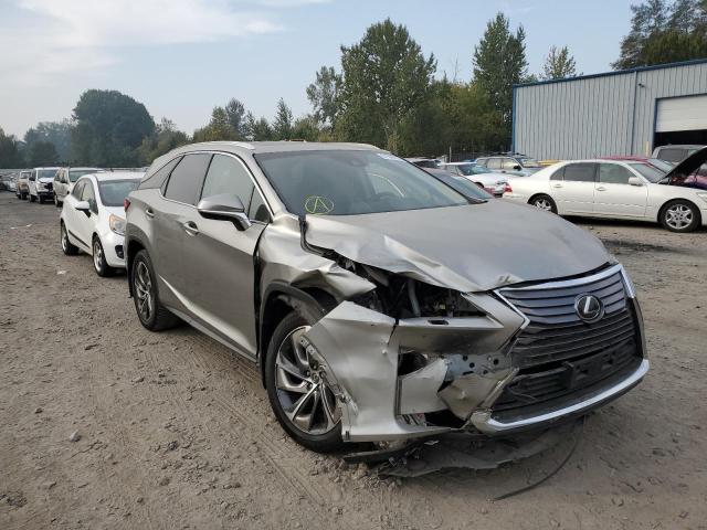 JTJDZKCA9J2012741 - 2018 LEXUS RX 350 L GRAY photo 1