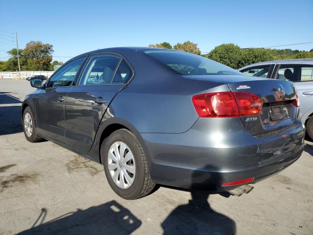 3VW2K7AJXEM304764 - 2014 VOLKSWAGEN JETTA BASE رمادي صورة 3