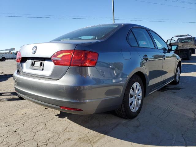 3VW2K7AJXEM304764 - 2014 VOLKSWAGEN JETTA BASE رمادي صورة 4