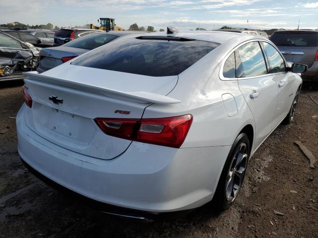 1G1ZG5ST7KF204553 - 2019 CHEVROLET MALIBU RS WHITE photo 4