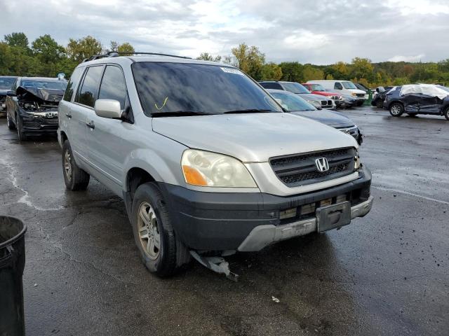 2HKYF18534H570297 - 2004 HONDA PILOT GRAY photo 1