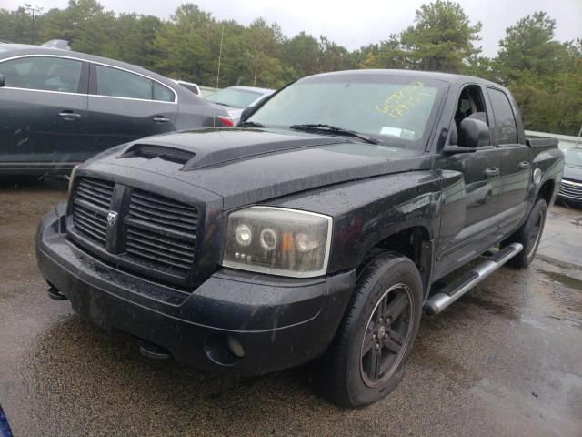 1D7HW58J07S179351 - 2007 DODGE DAKOTA QUA BLACK photo 2