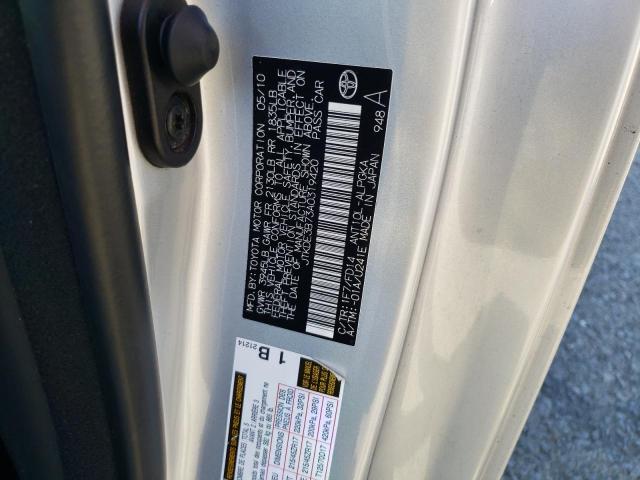 JTKDE3B73A0319420 - 2010 TOYOTA SCION TC 双色 照片 10