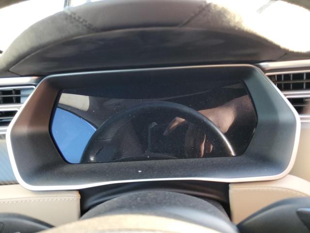 5YJSA1E28HF204435 - 2017 TESLA MODEL S Կապույտ լուսանկար 8