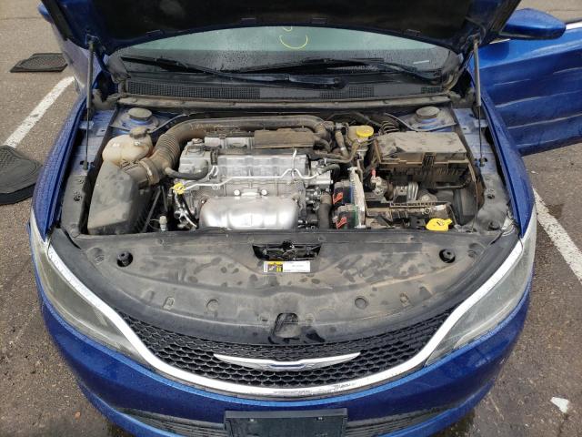 1C3CCCFB2HN507693 - 2017 CHRYSLER 200 LX BLUE photo 7