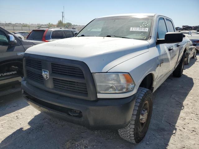 3C6TD5HT9CG281235 - 2012 DODGE RAM 2500 S WHITE photo 2