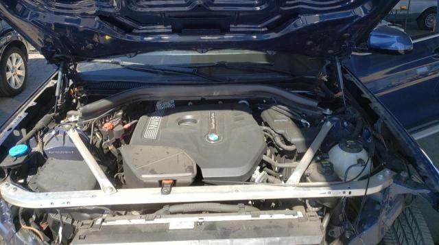 5UXTR9C52KLP90254 - 2019 BMW X3 XDRIVE3 BLUE photo 7