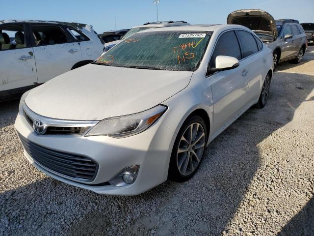 4T1BK1EB7FU178911 - 2015 TOYOTA AVALON XLE WHITE photo 2