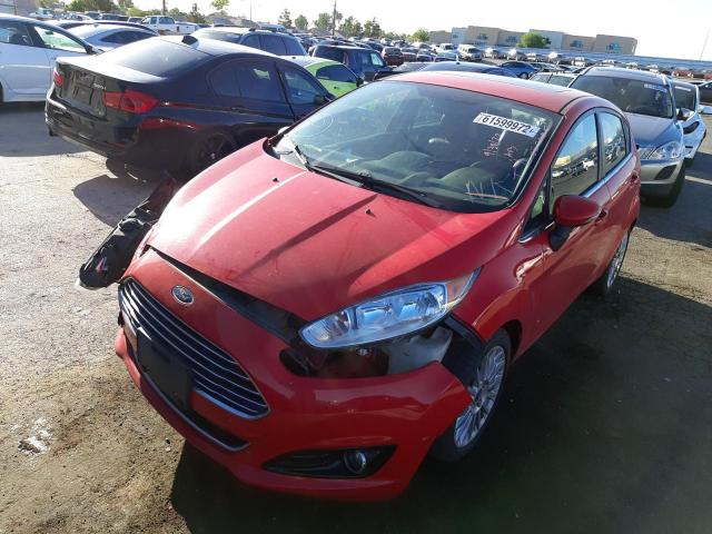 3FADP4FJ2EM200957 - 2014 FORD FIESTA TIT RED photo 2