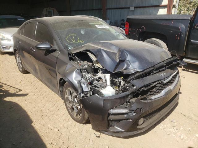 3KPF24AD3KE126649 - 2019 KIA FORTE FE GRAY photo 1