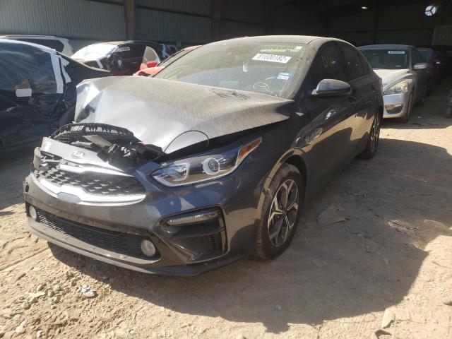 3KPF24AD3KE126649 - 2019 KIA FORTE FE GRAY photo 2