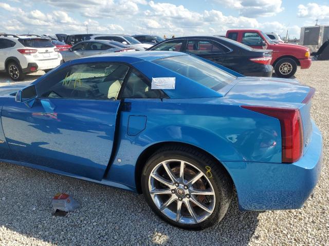 1G6YX36DX85601170 - 2008 CADILLAC XLR-V BLUE photo 9