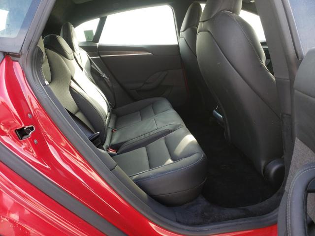 5YJSA1E61MF452698 - 2021 TESLA MODEL S Կարմիր լուսանկար 6