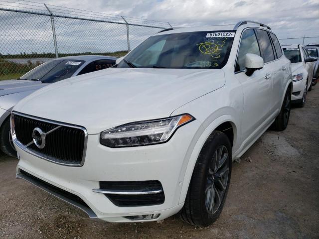 YV4102CKXJ1349057 - 2018 VOLVO XC90 T5 WHITE photo 2