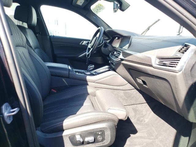 5UXCY8C09M9E93888 - 2021 BMW X6 M50I BLUE photo 5