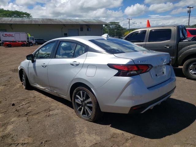 3N1CN8EV3ML916345 - 2021 NISSAN VERSA SV SILVER photo 3