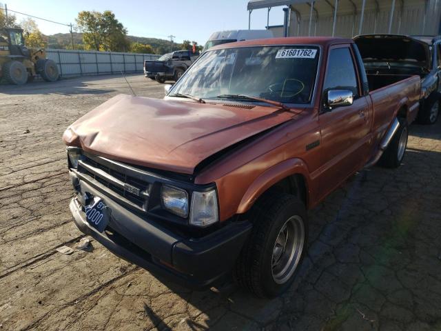 JM2UF2117H0561340 - 1987 MAZDA B2000 LONG BROWN photo 2