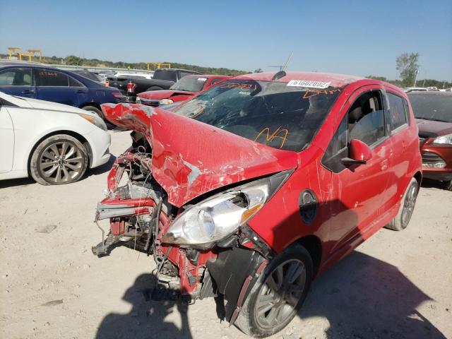 KL8CL6S05FC737781 - 2015 CHEVROLET SPARK EV 2 RED photo 2