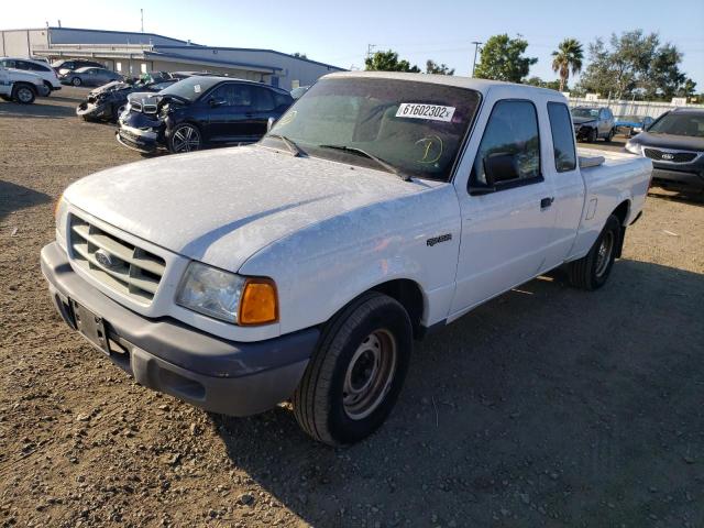 1FTYR14V83PB32844 - 2003 FORD RANGER SUP WHITE photo 2