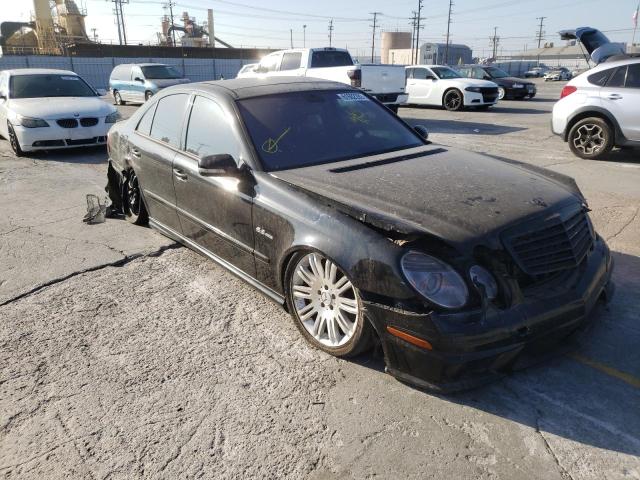 WDBUF77X87B011322 - 2007 MERCEDES-BENZ E 63 AMG BLACK photo 1