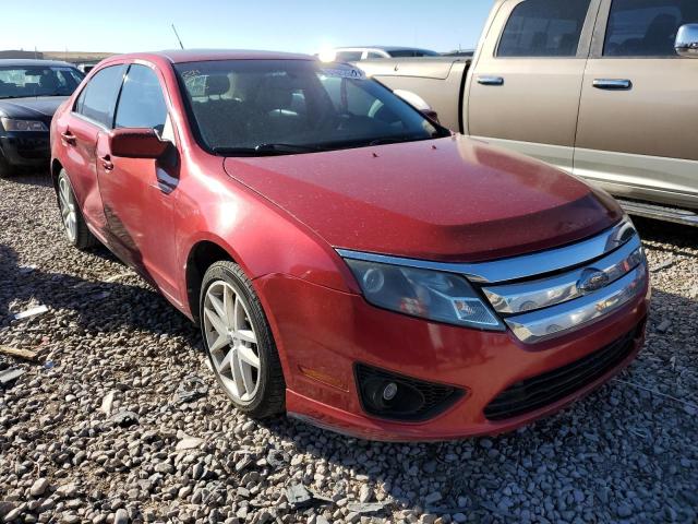 3FAHP0JG0BR325217 - 2011 FORD FUSION SEL RED photo 1