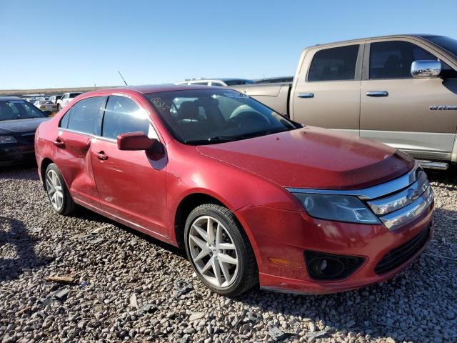 3FAHP0JG0BR325217 - 2011 FORD FUSION SEL RED photo 9