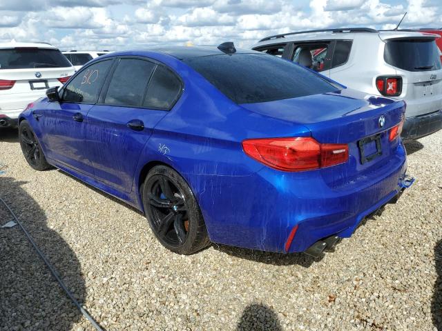 WBSJF0C54KB284548 - 2019 BMW M5 BLUE photo 3