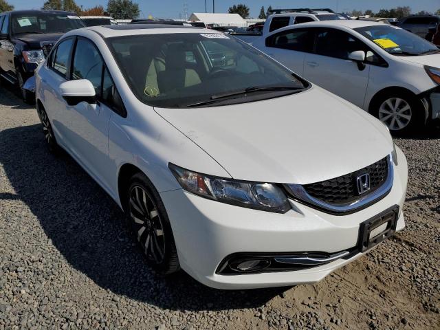 19XFB2F96FE243236 - 2015 HONDA CIVIC EXL Ağ foto 1