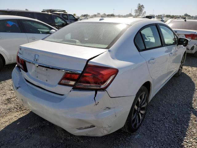 19XFB2F96FE243236 - 2015 HONDA CIVIC EXL Ağ foto 4