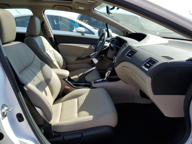 19XFB2F96FE243236 - 2015 HONDA CIVIC EXL Ağ foto 5