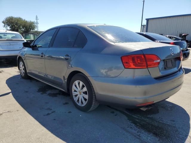 3VW2K7AJ2DM309665 - 2013 VOLKSWAGEN JETTA BASE 灰色 照片 3