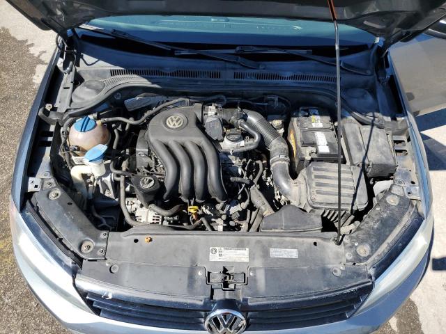3VW2K7AJ2DM309665 - 2013 VOLKSWAGEN JETTA BASE 灰色 照片 7