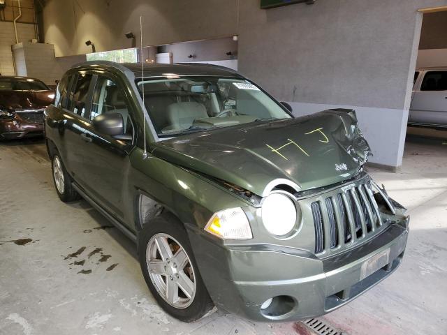 1J8FF47W17D141438 - 2007 JEEP COMPASS GREEN photo 1