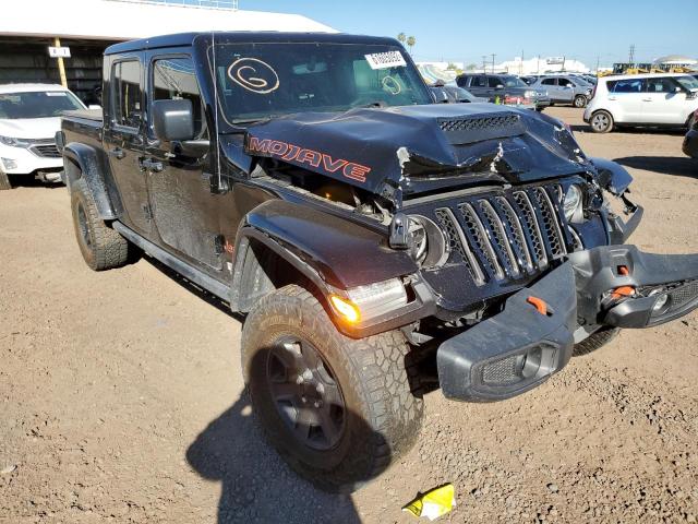 1C6JJTEG6ML568600 - 2021 JEEP GLADIATOR BLACK photo 1