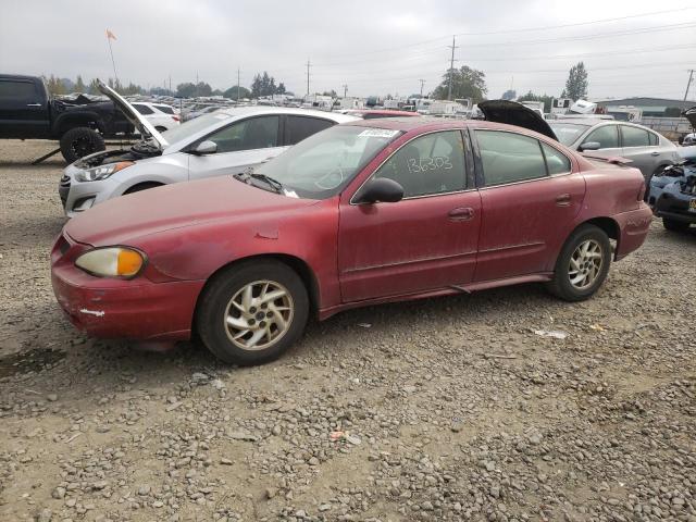1G2NF52F74M518192 - 2004 PONTIAC GRAND AM S RED photo 9