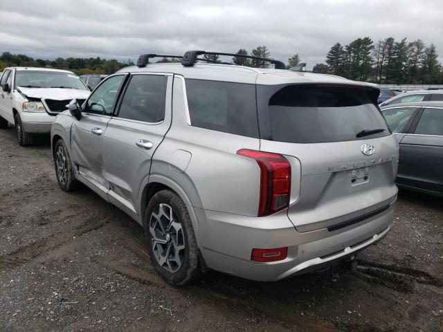 KM8R7DHE3NU412595 - 2022 HYUNDAI PALISADE C SILVER photo 3