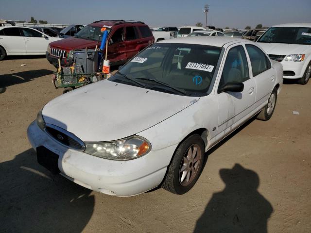 1FALP6533WK126709 - 1998 FORD CONTOUR BA WHITE photo 2