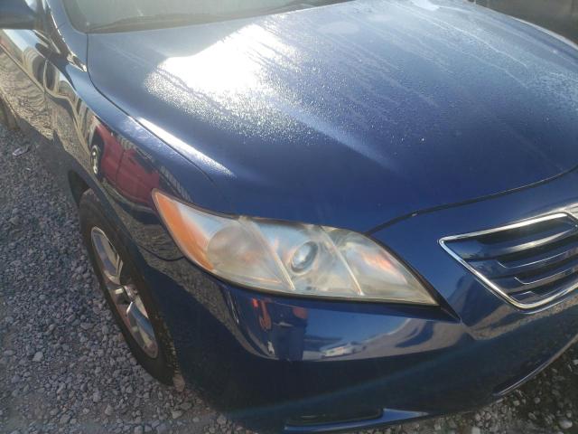 4T1BE46K67U187298 - 2007 TOYOTA CAMRY CE BLUE photo 9