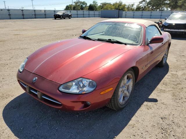 SAJGX2748VC002407 - 1997 JAGUAR XK8 MAROON photo 2