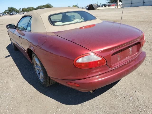 SAJGX2748VC002407 - 1997 JAGUAR XK8 MAROON photo 3