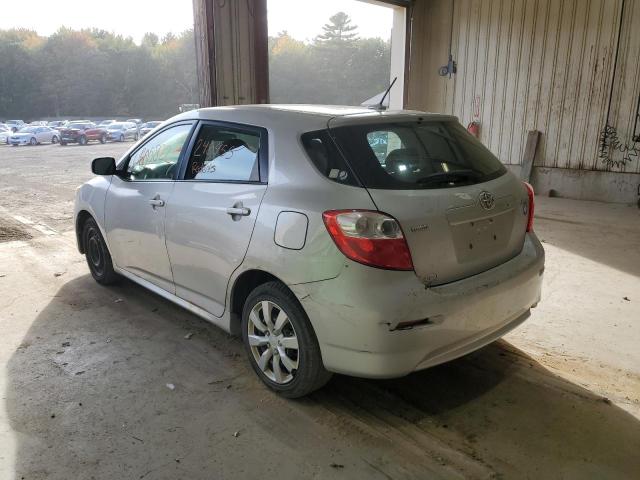 2T1KU4EE2AC200877 - 2010 TOYOTA MATRIX SILVER photo 3