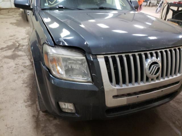 4M2CN9HG7AKJ02562 - 2010 MERCURY MARINER PR GRAY photo 9