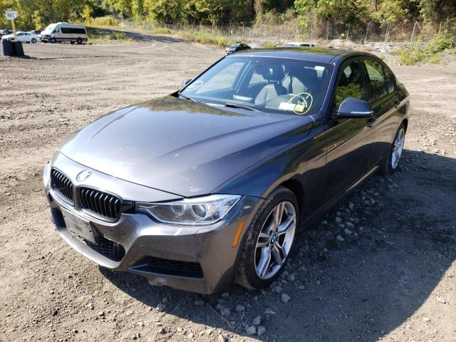 WBA3B9C58DF801133 - 2013 BMW 335 XI GRAY photo 2