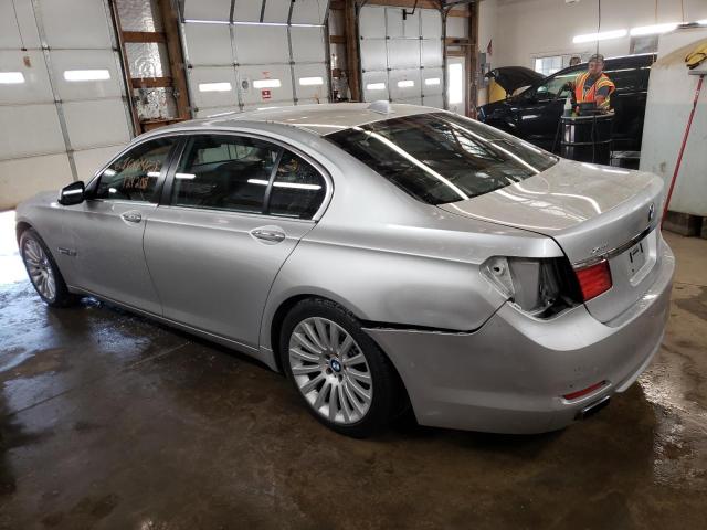 WBAKC8C55ACY68336 - 2010 BMW 750 LI XDR SILVER photo 3