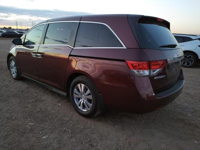 5FNRL5H34GB027305 - 2016 HONDA ODYSSEY SE BURGUNDY photo 3