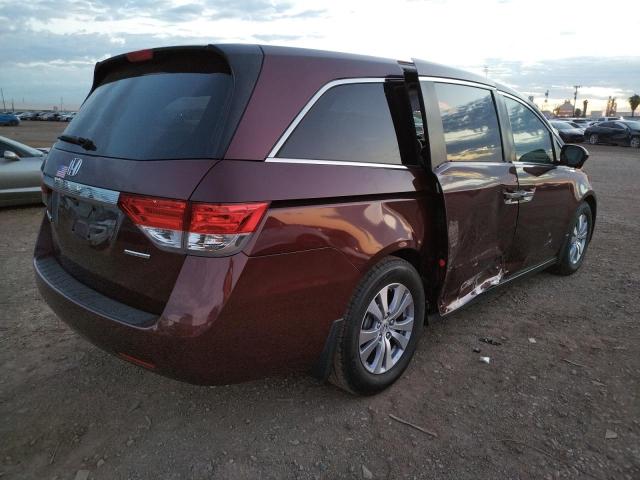 5FNRL5H34GB027305 - 2016 HONDA ODYSSEY SE BURGUNDY photo 4